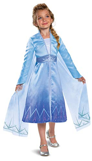 Disguise Disney Elsa Frozen 2 Prestige Girls' Halloween Costume Disguise Disney Elsa Frozen 2 Prestige Girls' Halloween Costume