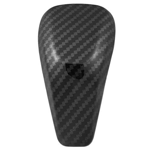 Shift Knob Trim, Car Carbon Fiber Gear Shift Knob Head Cover Cap Shell Sticker Cap Shell Trim Decoration Fit for Subaru Forester
