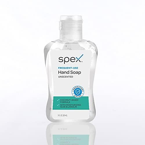 SPEX Hand Soap, Aloe and natural moisturizers, Unscented 90 mL