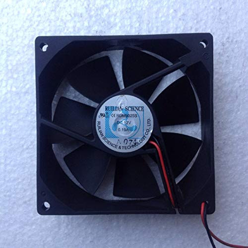 for RUILIAN Science RDM9025S 9025 12V 0.19A 2-Wire Cooling Fan