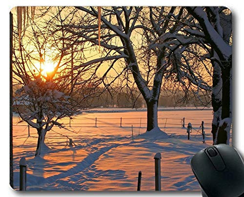 Mouse Pad,Sunrise Sydney Harbour Australia Harbour Bridge Non-Slip Rubber Mousepad