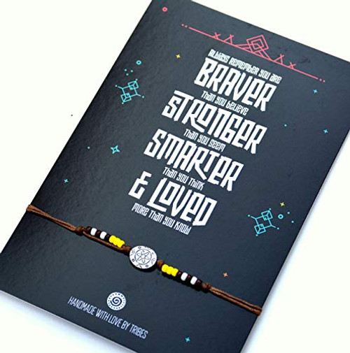 Best Friend Gift, Friendship String Bracelet Gift for Sister BFF Bestie Daughter Granddaughter, Women and Teen Girls, Handmade by Tribes