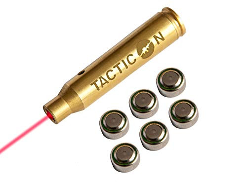 Tacticon Laser Boresight for .223 Rem 5.56 mm NATO - Combat Veteran Owned Company - Zeroing Sight in with Rifle - Zero Bore Sighter Lasers for Rifles - 556 223 Boresighter Lazer Tacticon Laser Boresight for .223 Rem 5.56 mm NATO - Combat Veteran Owned Company - Zeroing Sight in with Rifle - Zero Bore Sighter Lasers for Rifles - 556 223 Boresighter Lazer