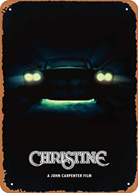 Unidwod Christine Minimal Movie Posters 8 x 12 Inches - Vintage Metal Tin Sign for Home Bar Pub Garage Decor Gifts Unidwod Christine Minimal Movie Posters 8 x 12 Inches - Vintage Metal Tin Sign for Home Bar Pub Garage Decor Gifts