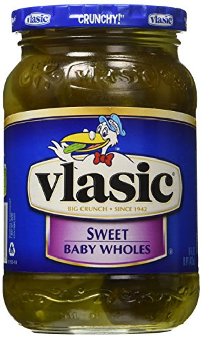 Vlasic Sweet Baby Whole Pickles, 16 FL OZ Vlasic Sweet Baby Whole Pickles, 16 FL OZ