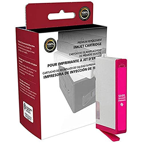 CIG Remanufactured High Yield Magenta Ink Cartridge -Alternative for HP CB324WN, CN686WN, 564XL- -750 Yield-