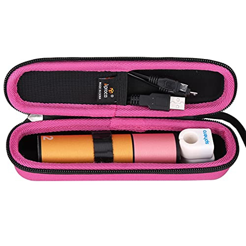 Aproca Pink Hard Storage Travel Case, for Sphero Specdrums -2 Rings- App-Enabled Musical Rings