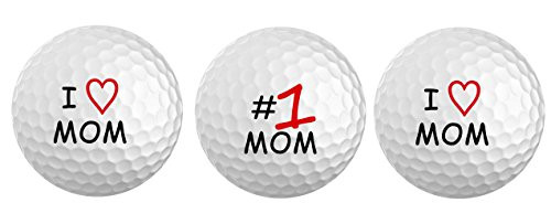 BZANY Mother's Day Mom Mix Golf Balls -3 Pack-