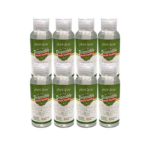Hand Sanitizer Gel - Antibacterial Multipurpose Cleaner - Travel Size Portable Perfect Disinfectant for Home/Office/School -100ml x8-