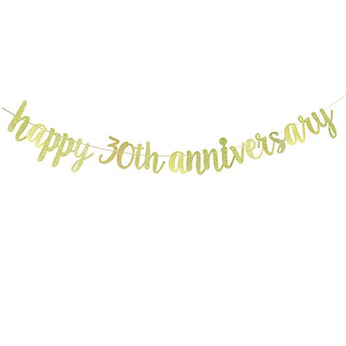 Happy 30th Anniversary Banner,30th Wedding Anniversary Party Bunting Decoration,30th Birthday, 30th Anniversary Party Shiny Photo Backdrops Garlands. Happy 30th Anniversary Banner,30th Wedding Anniversary Party Bunting Decoration,30th Birthday, 30th Anniversary Party Shiny Photo Backdrops Garlands.