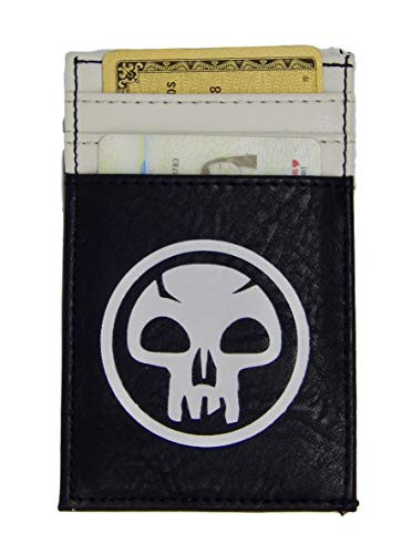 Magic the Gathering Front Pocket Card Wallet Black Mana