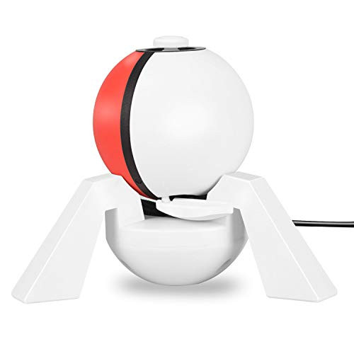 Charger Stand for Poke ball Plus, NesBull Charging Dock with Type C Cable for Pokeball Plus