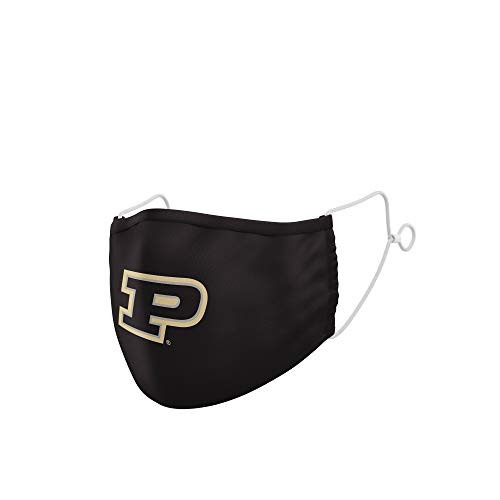 Top of the World NCAA Purdue Boilermakers Unisex Team Color Icon Face Mask, Purdue Boilermakers Black, One Size, MTW_340