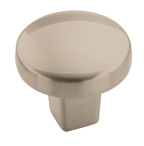 Amerock BP4425G10 Forgings 1-1/4 in -32 mm- Diameter Satin Nickel Cabinet Knob