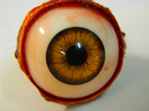 Eyeball Poppers for Masks or Skulls -Infected Amber-