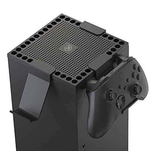 HagieNu Dust Cover Filter Stand/ Headphone Mount Controller Hook Holder Mount Stroage Bracket for Xbox Series XConsole