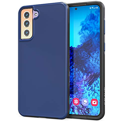 Crave Slim Guard for Galaxy S21 plus Case, Shockproof Case for Samsung Galaxy S21 Plus, S21 plus 5G -6.7 inch- - Navy