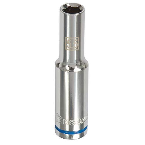Kobalt 338157 1/4-Inch Drive x 5.5-mm Deep 6-Point Socket