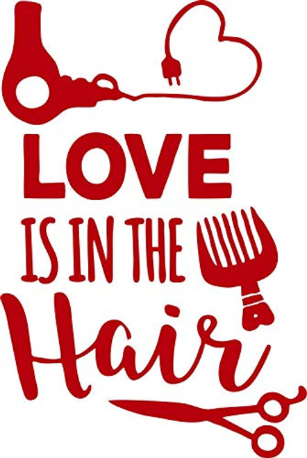 Hair Cut Stylist Beauty Salon Hairdresser Cosmetologist Car Truck Window Vinyl Decal Sticker