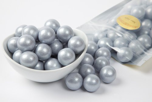 Silver Gourmet Gumballs -1 Pound Bag-