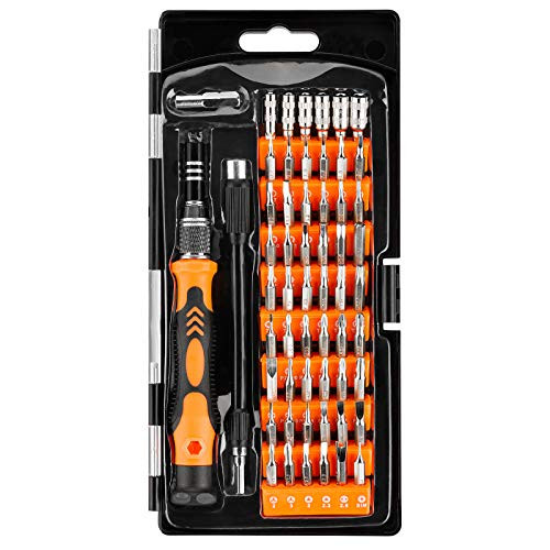 Eventronic 61 in 1 Screwdriver Set, Professional Magnetic Precision Screwdriver, Portable Repair Screwdriver Set, Suitable for Laptops, Mobile Phones, Watches, Tablets, PC