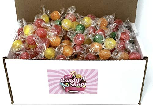 Colombina Sour Fruit Balls Candy in Box, 3lb -Individually Wrapped-
