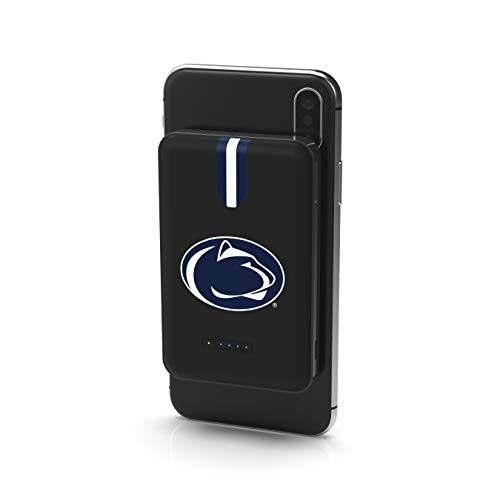 NCAA Penn State Nittany Lions Wireless Powerbank with 2 USB Ports, Team Color NCAA Penn State Nittany Lions Wireless Powerbank with 2 USB Ports, Team Color