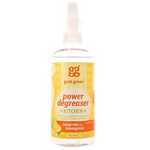 GRABGREEN Tangerine  and  Lemongrass Degreaser Cleaner, 16 OZ