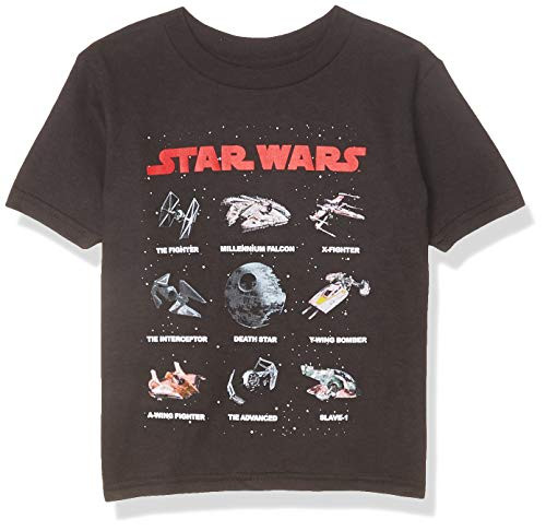 STAR WARS Boys' Spaceships X-Wing TIE Fighter T-Shirt STAR WARS Boys' Spaceships X-Wing TIE Fighter T-Shirt