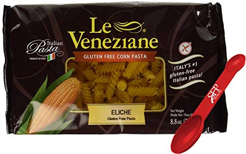 Le Veneziane Gluten Free Pasta Noodles ~ Fusilli Pasta ~ Corn Pasta ~ 2 Count -8.8 Oz.- Le Veneziane Gluten Free Pasta Noodles ~ Fusilli Pasta ~ Corn Pasta ~ 2 Count -8.8 Oz.-