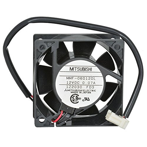 Mitsubishi Electric And Electronics Usa MMF-06D12DL 12V DC 60mm Brushless Tubeaxial Fan