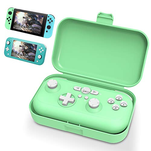 YUANHOT Remote Switch Controller Gamepad Joystick for Nintendo Switch and Switch Lite, Support Turbo Dual Vibration  and  Motion Control - Light Green