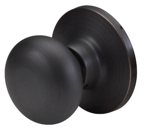 Master Lock BCO0512P Aged Bronze Biscuit Series Single Dummy Door Knob