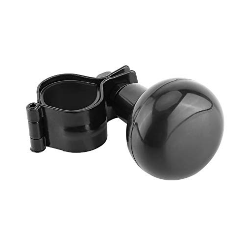 Qiilu Universal Car Heavy Duty Steering Wheel Spinner Knob Power Handle Ball Auxiliary Booster Handle Control, Steering Wheel Suicide Spinner