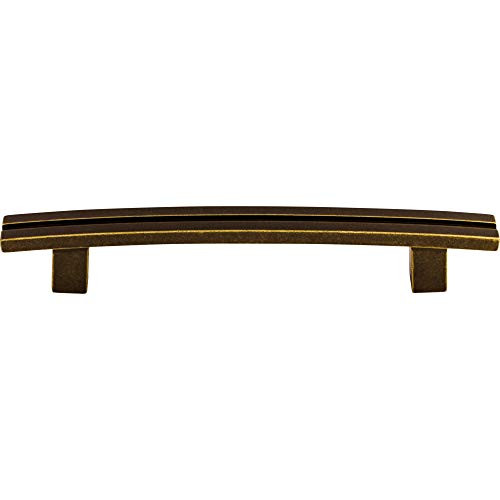 Top Knobs TK81 Sanctuary 5 Inch Center to Center Bar Cabinet Pull, German Bronze