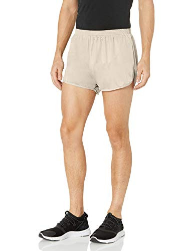 Soffe Men's Ranger Panty Running Short,Sand,X-Large