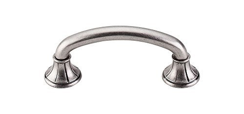 Top Knobs M962 Edwardian Collection 3" Lund Pull, Pewter Antique