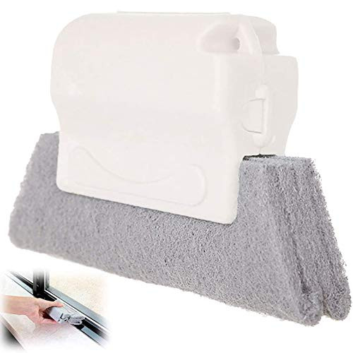 Window Groove Cleaning Brush, Hand-held Crevice Cleaner Tools, Magic Window Cleaning Brush, Quickly Clean All Corners and Gaps, with Fixed Brush Head, Cleaner Tools