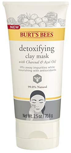 Burt's Bees Detoxifying Clay Mask for Unisex, 2.5 Ounce