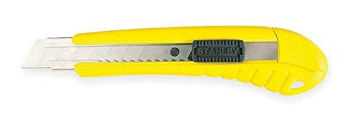 Snap-Off Utility Knife, Retractable, Snap-Off, General Purpose, ABS