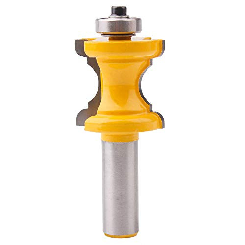1/2 Inch Shank Bullnose Bead Column Face Molding Router Bit For Woodworking Tools