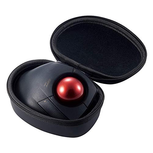 ELECOM Hard EVA Travel Protection Storage Case fits ELECOM Trackball Mouse DPT1 Series Black -BMA-DPT1BK- -Renewed-