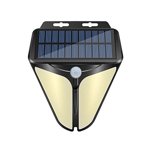 Solar Lights Outdoor with Motion Sensor Outdoor Light Flood Light Security Lights ip65 Waterproof Solar Sensor Lights Outdoor for Front Door Garden Patio Yard Garage Steps Entryways,Small -Warm White-