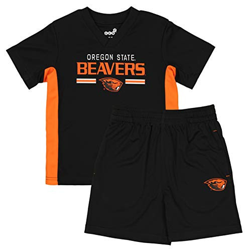 Outerstuff NCAA Toddlers Oregon State Beavers Double Short Set, 4T