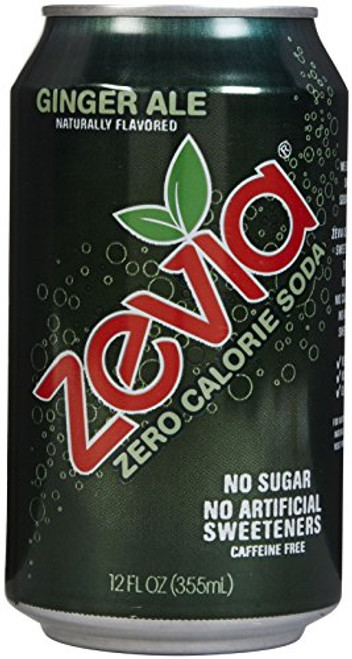 Zevia All Natural Diet Soda - Ginger Ale - 12 oz - 6 pk Zevia All Natural Diet Soda - Ginger Ale - 12 oz - 6 pk