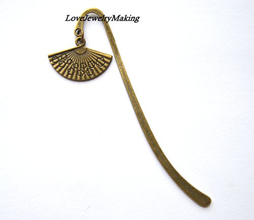 Fan Bookmark,Unique Bookmarks Halloween Fan bookmark bookworm reading lover gift book Reader Gift