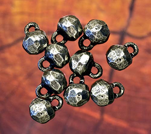 Medieval Renaissance Buttons Pewter Shank Ball Buttons 5/8 Inch 16 mm