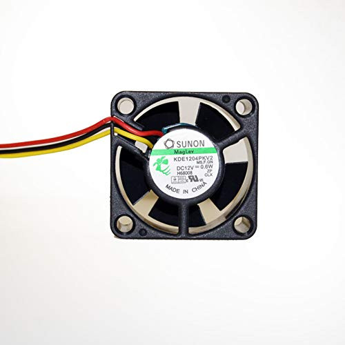 SUNON 4cm KDE1204PKV2 MS.M 12V 0.8W 3Wire Cooling Fan