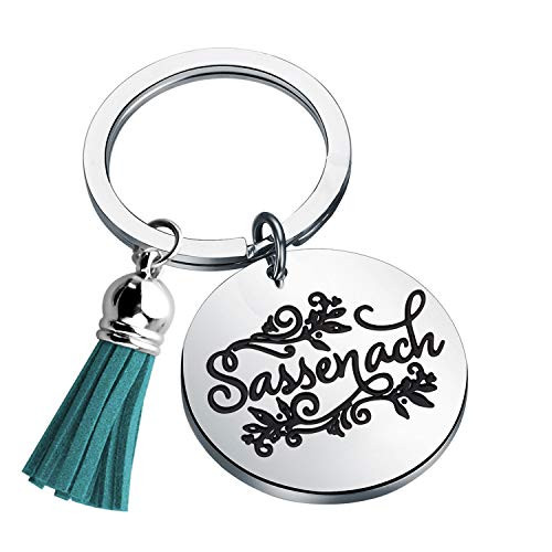 HOLLP Sasenach Inspired Jewelry Outlander Gift Outlander Bracelet Dragonfly Charm Bracelet Gift for Outlander Fans -Keychain-