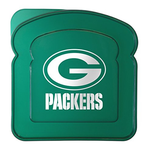 Boelter Brands NFL Bay Packers Plastic Sandwich Container